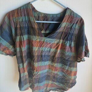 Ace & Jig Plaid Blouse